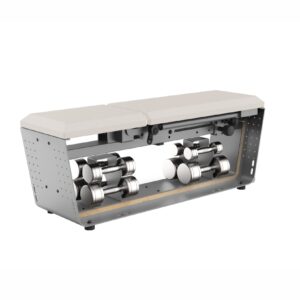 Banco de Musculación Multifunción de Aluminio