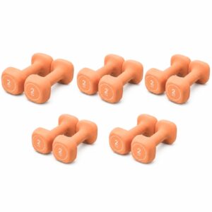 Pack Pesas de neopreno 2kg